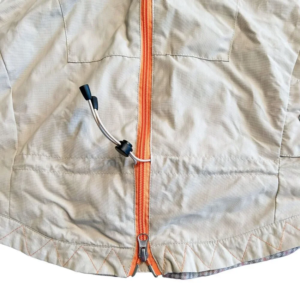 Thunder Coat Dog Rain Jacket Size Medium Water‎ Resistant Full Zip Lightweight